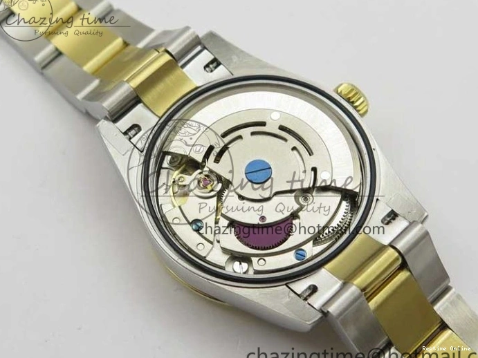 0112 SoftTouch Datejust 31mm 278273 SS YG BP Maker Best Edition Gray Diamonds Dial on SS YG Oyster Bracelet 2715